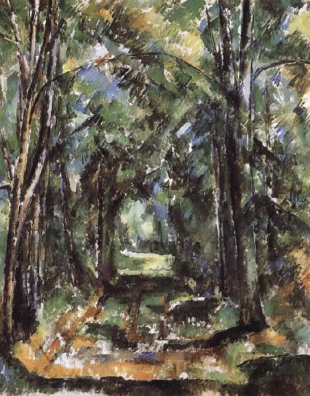 Paul Cezanne Boulevard oil painting image